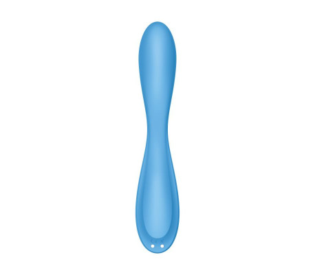 Vibrador G-Spot Flex 4 con APP Satisfyer Connect Azul