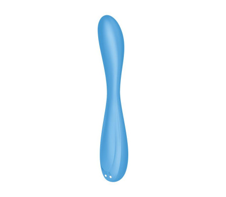 Vibrador G-Spot Flex 4 con APP Satisfyer Connect Azul