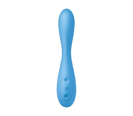 Vibrador G-Spot Flex 4 con APP Satisfyer Connect Azul