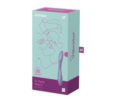 Vibrador G-Spot Flex 2 Dark Violet