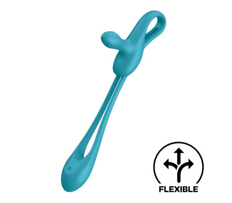 Plug & Play 1 Vibrador Anal Flexible Azul