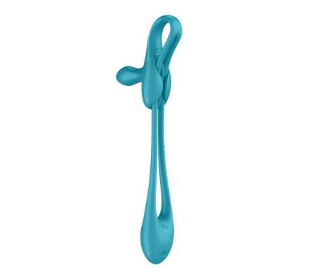 Plug & Play 1 Vibrador Anal Flexible Azul