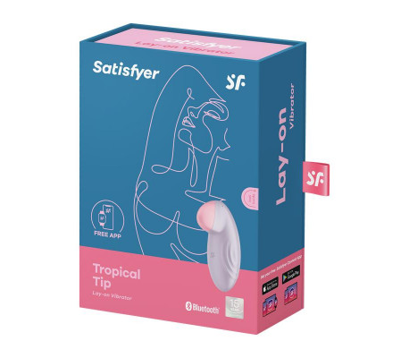 Tropical Tip con APP Satisfyer Connect Lila