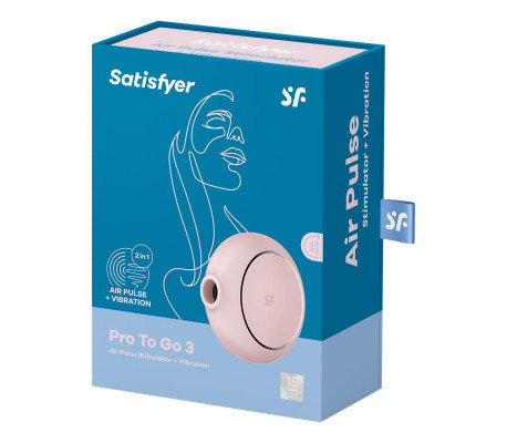Succionador Pro To Go 3 Rose