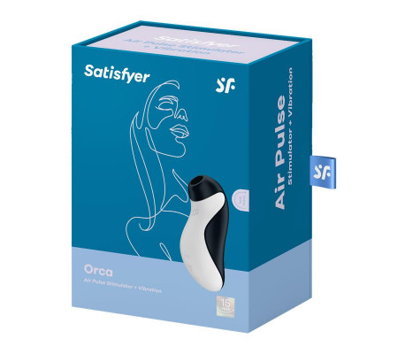 Orca Succionador de Clítoris Double Air Pulse