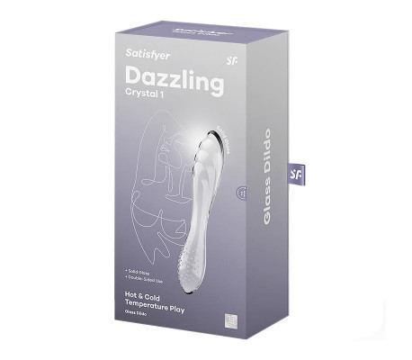 Estimulador de Cristal Dazzling Crystal 1 Hot and Cold Transparente
