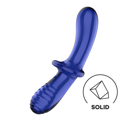 Estimulador de Cristal Double Crystal Hot and Cold Azul