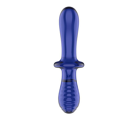 Estimulador de Cristal Double Crystal Hot and Cold Azul