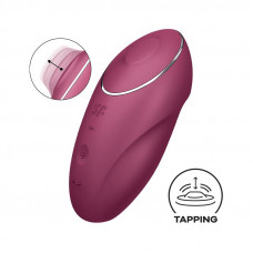 Tap and Climax 1 Vibrador y Tapping Rojo