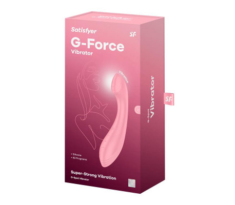 Vibrador para el Punt9o G - G-Force Rosa