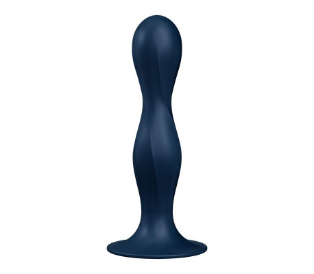 Dildo con Bola Interna Double Ball-R Azul