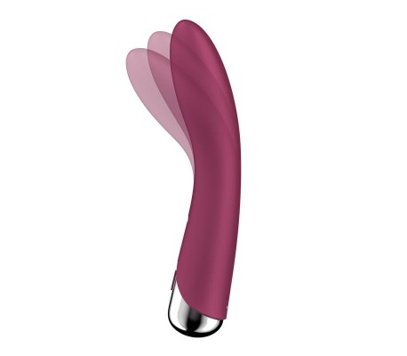 Spinning Vibe 1 Vibrador y Rotador Rojo