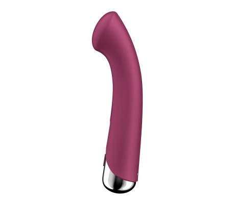 Spinning G-Spot 1 Vibrador y Rotador Rojo