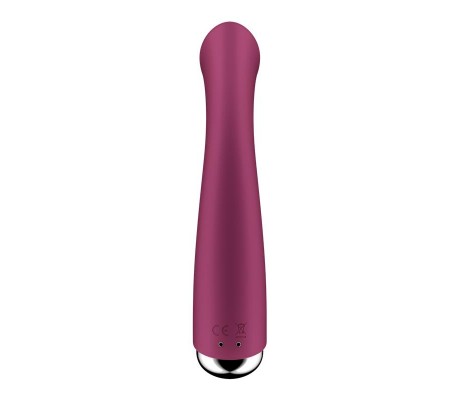 Spinning G-Spot 1 Vibrador y Rotador Rojo