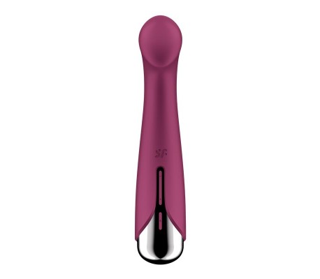 Spinning G-Spot 1 Vibrador y Rotador Rojo