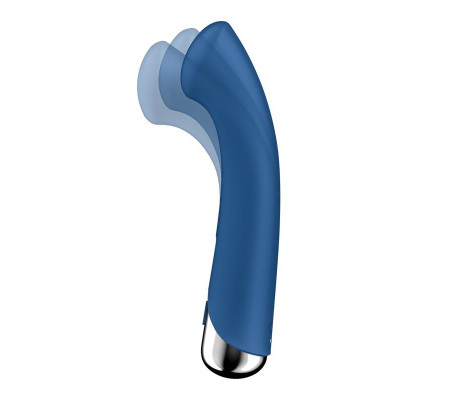 Spinning G-Spot 1 Vibrador y Rotador Azul