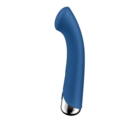 Spinning G-Spot 1 Vibrador y Rotador Azul