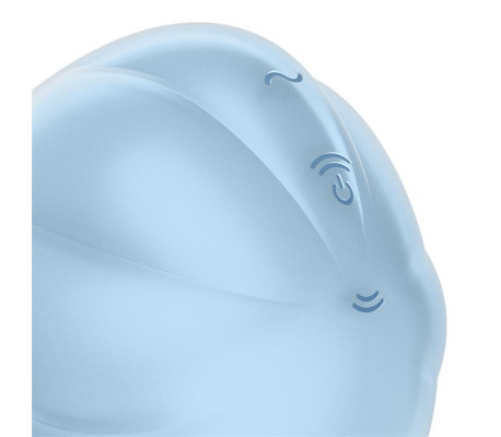 Cloud Dancer Succionador y Vibrador Azul
