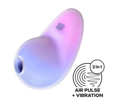 Pixie Dust Succionador de Clítoris con Vibración Violeta/Rosa