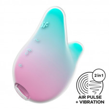 Succionador de Clítoris Mermaid Vibes Menta y Rosa