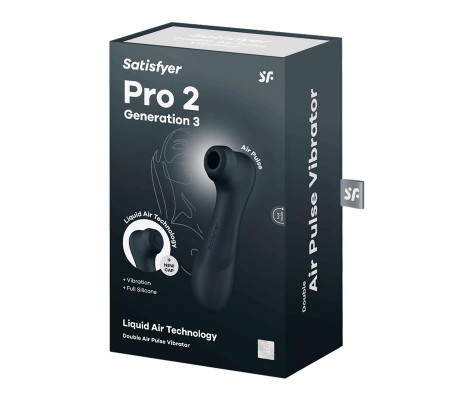 Pro 2 Gener 3 Liquid Air Technology Succión y Vibración Negro