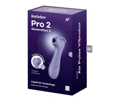 Pro 2 Gen 3 Liquid Air Technology Succión y Vibración Lilac