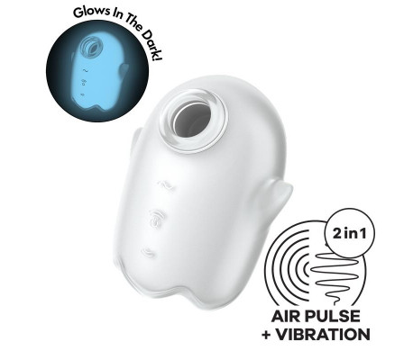 Glowing Ghost Succionador Brilla en la Oscuridad