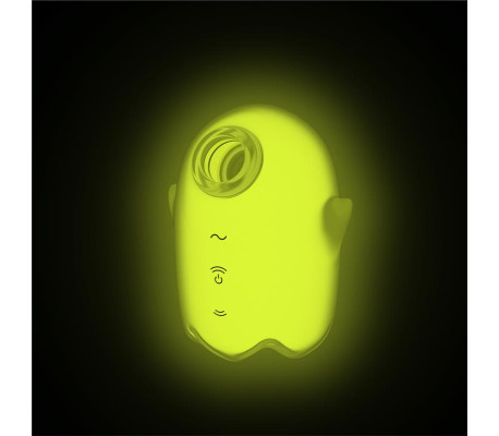 Glowing Ghost Succionador Brilla en la Oscuridad Amarillo