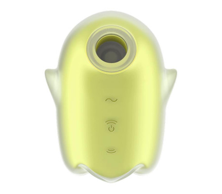 Glowing Ghost Succionador Brilla en la Oscuridad Amarillo