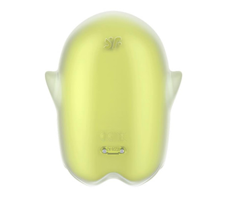 Glowing Ghost Succionador Brilla en la Oscuridad Amarillo