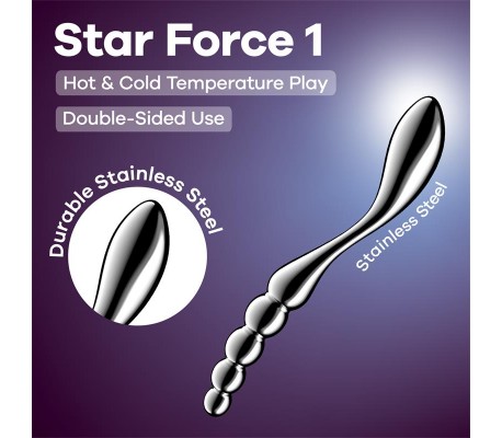 Star Force 1 Dildo de Acero