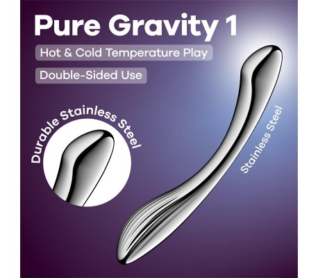 Pure Gravity 2 Dildo de Acero