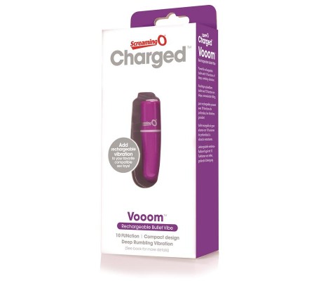 Charged Vooom  Bala Vibradora - Púrpura
