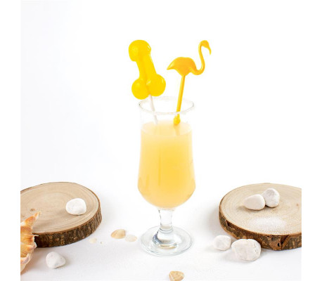 Piruleta de Pene Sabor Piña Colada con Alcohol