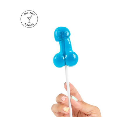 Piruleta de Pene Sabor Gin Tonic con Alcohol