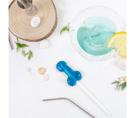 Piruleta de Pene Sabor Gin Tonic con Alcohol