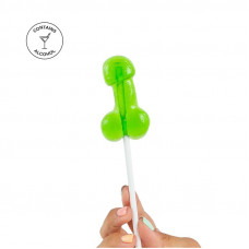 Piruleta de Pene Sabor Caipirinha con Alcohol
