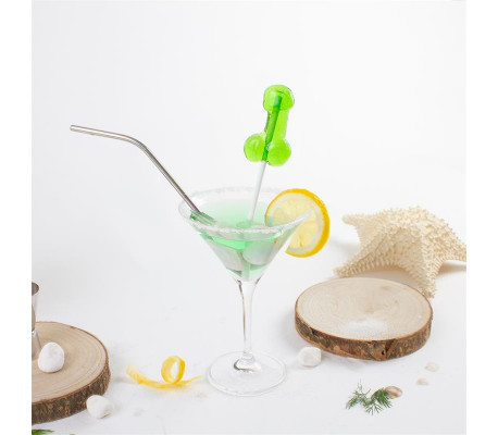 Piruleta de Pene Sabor Caipirinha con Alcohol