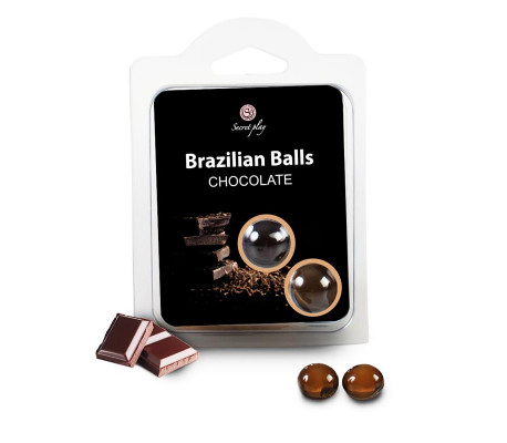 Set 2 Brazilian Balls Aroma a Chocolate