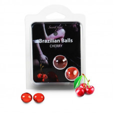 Secret Play Set 2 Brazilian Balls Aroma Cereza