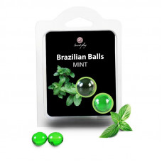 Secret Play Set 2 Brazilian Balls Aroma Menta