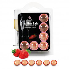 Brazilian Balls Set 6  Fresas con Cava