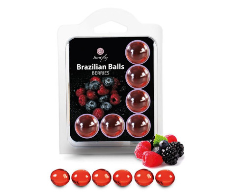 Brazilian Balls Set 6  Frutas del Bosque