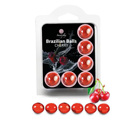 Brazilian Balls Set 6  Cereza