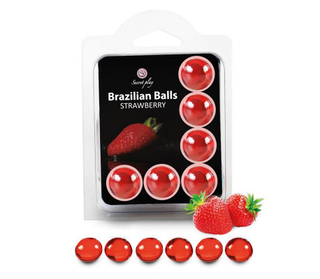 Brazilian Balls Set 6 Fresa