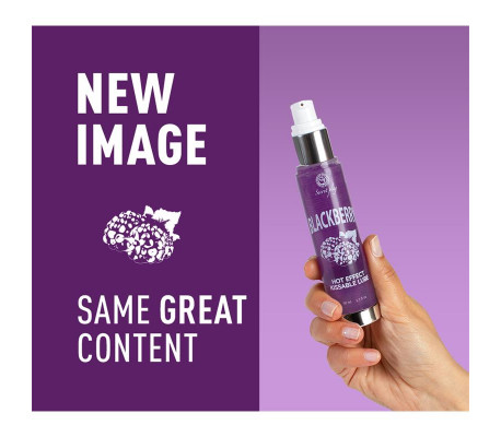 Secret Play Lubricante Efecto Calor Mora 50 ml