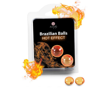 Secret Play Set 2 Brazilian Balls Efecto Calor