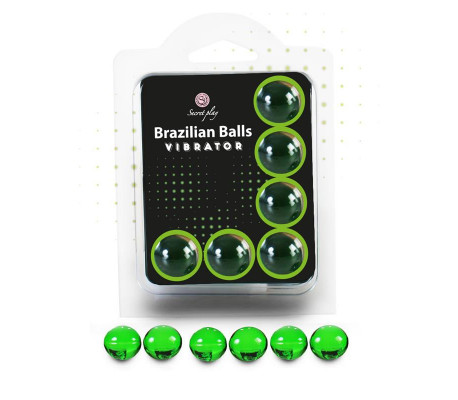 Brazilian Balls Set 6  Efecto Vibración