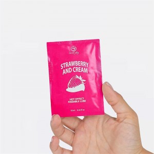 Monodosis Lubricante Fresas con Nata 10 ml