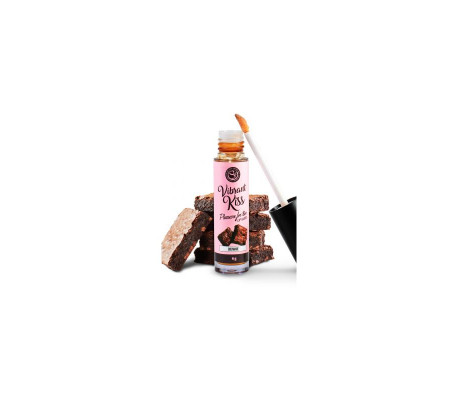 Lip Gloss Vibrant Kiss Sabor Brownie